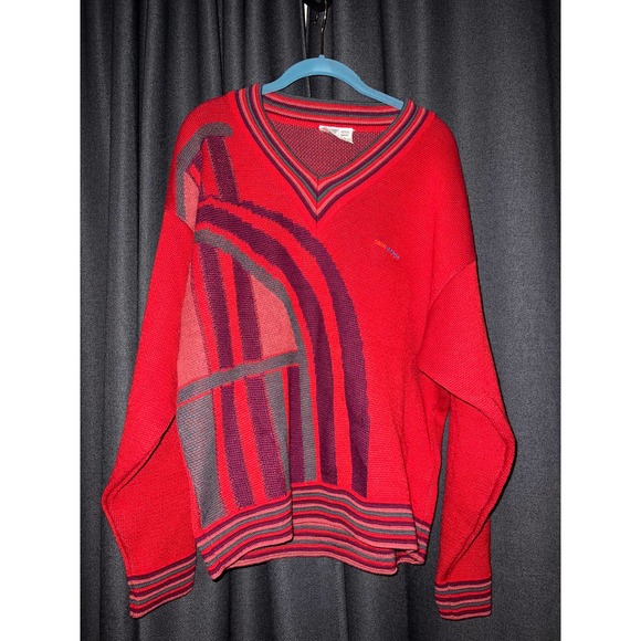 BMW Other - bmw m style wool vintage sweater size large